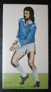 LEICESTER CITY  Frank Worthington  Vintage  1970's Football Card  WC26
