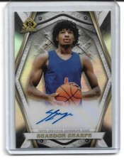 2021 BOWMAN UNIVERSITY INVICTA AUTO SHAEDON SHARPE BIA-SS 72/99 TRAILBLAZERS