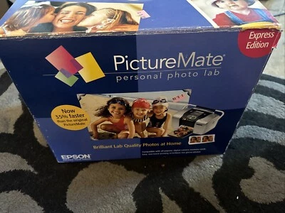 Epson Picture Mate Express Edition Personal Photo Lab New Open Box - Image 1 of 3