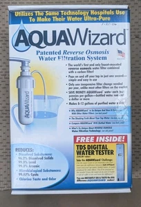 AquaWizard Reverse Osmosis Water Filter New In Box Fconnect 3/4 Inch - Picture 1 of 4