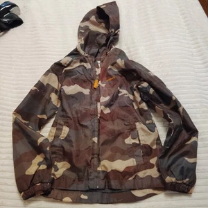 Oshkosh Boys Camo Rain Jacket Hooded Size 10 - Picture 1 of 6
