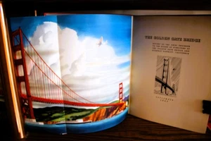 Signed 1937-1938 Engineering Report Golden Gate Bridge San Francisco Rare 1/3397 - Picture 1 of 23