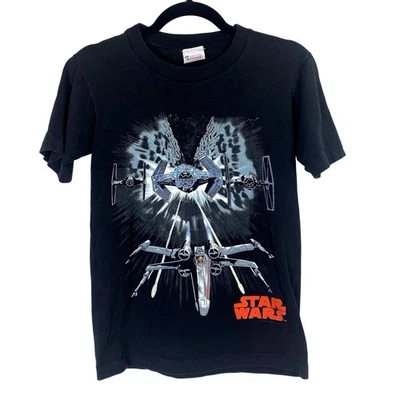 Camiseta Star Wars Vintage 1998 Masculina Média 10/12 Rogue Squadron Videogame Promo - Imagem 1 de 4