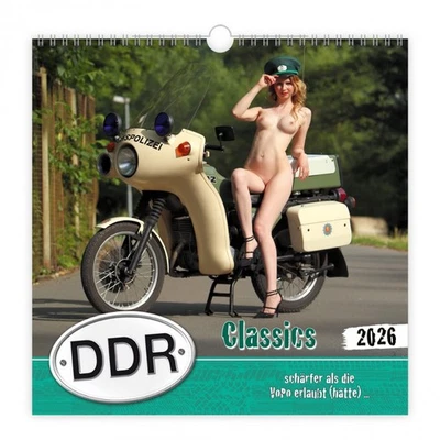 Trötsch Erotikkalender DDR Classics 2026 schärfer als die VOPO erlaubt (hätte) - Bild 1 von 4