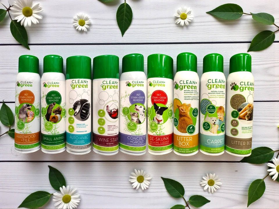 Eliminador de olores Clean+ Green, desodorante, quitamanchas 14 oz ELIGE EL TUYO Foto 1 de 1