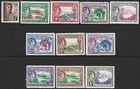 Dominica 1938-47 KGVI Part Set Complete to 1s  SG.99/106 Mint (Hinged) Cat:£15+