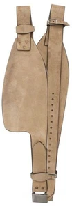 Showman Rough-out Leather Replacement Fenders - Picture 1 of 1