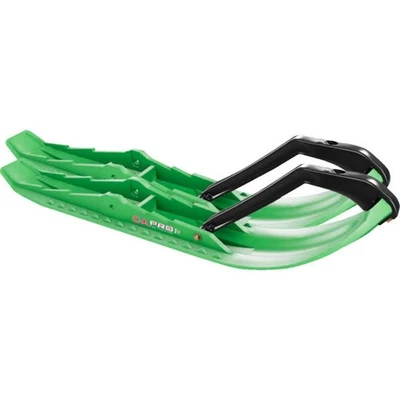 C&A TMX Skis - Green Snowmobile 77380428 4602-0213 - Image 1 of 3