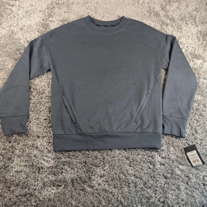 Felpa girocollo grigia in pile pullover riciclato Art Class ragazzo L (10/12) nuova con etichetta - Foto 1 di 3