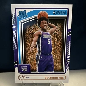 De'Aaron Fox #16 übergroße Jumbo-bewertete Rookie-Karte. #16 2024-2025 Donruss - Bild 1 von 2