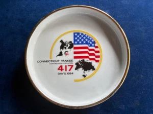 Vtg 1984 Connecticut Yankee Atomic/Nuclear Plant Cont. Ops Ashtray - 6.5" - Picture 1 of 14
