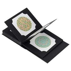Discover Congenital Color Blindness with the Ishihara 38 Piece Test Book - Picture 1 of 12