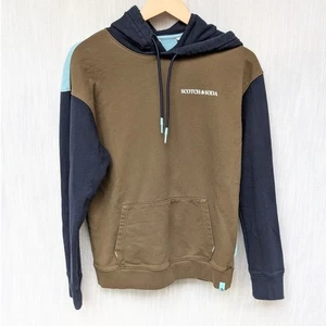 Sudadera con Capucha Scotch & Soda Unisex Algodón Orgánico Logo Felpa, Talla S  - Imagen 1 de 7