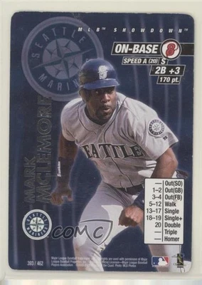 2001 MLB Showdown Mark McLemore #393 - Image 1 of 2