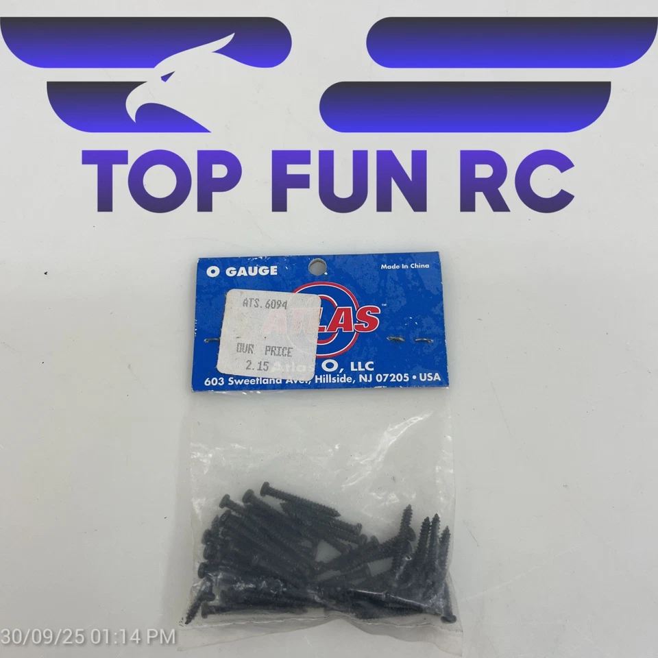 Atlas O-Gauge ATS6094 Track Screws - Image 1 of 1