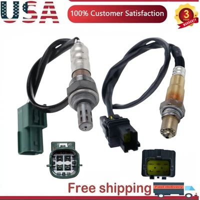 Sensor de oxígeno ascendente+descendente 2 piezas para Nissan Altima Sentra L4 2004 2005 2006 2,5 L Foto 1 de 4