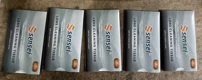 Sensei LCTP-100 Lens Cleaning Tissue Paper (100 Sheets) - Combo 5pcs - Image 1 of 3