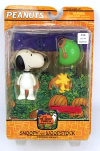 Peanuts It's the Great Pumpkin Charlie Brown Snoopy & Woodstock Figurenset 2005 - Bild 1 von 8