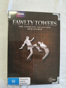 Faulty Towers: The Complete Collection Remastered DVD Region 4 Comedy 3 Discs - Foto 1 di 5