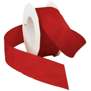 Dream Wired Taffeta Ribbon Spool, 1-1/2-Inch by 22-Yard, Red - Picture 1 of 1