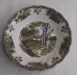 Johnson Brothers The Friendly Village England 5" breite Beerenschale die Steinmauer - Bild 1 von 3