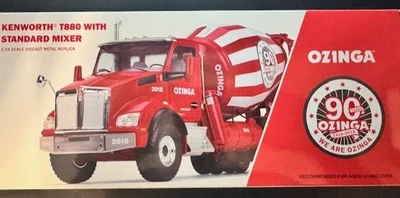 Camión Ozinga First Gear-90 aniversario 2018 fundido a presión 1:34 #19-4092 [nuevo] Foto 1 de 4
