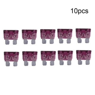Vehicle Flat Fuse Fuse 10PCS ATO Easy Handling High Quality Replacement - Image 1 of 4