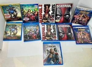 Marvel MCU Blu-Ray 6-Movie Lot (READ DESCRIPTION) Avengers Blu-ray Only - Picture 1 of 7