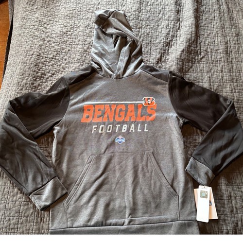 VETEMENTS Felpa con cappuccio NFL Bengals Football pullover felpa Activewear S