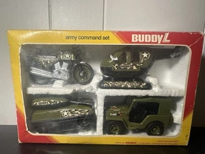 Vintage Buddy L Brute Vehicles Army Command Set Of 4 1980’s Rare!!! - Picture 1 of 9