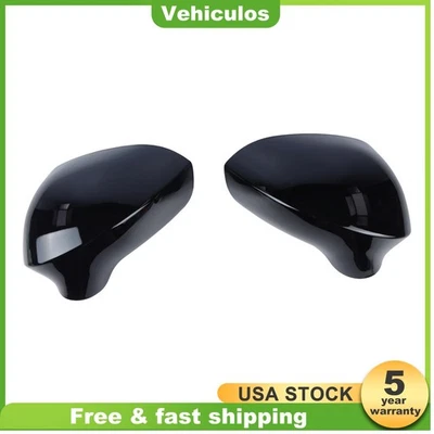 Tapa de 2 piezas de cubiertas de espejo retrovisor lateral para Seat Leon MK2 1P Ibiza MK4 6J Exeo 3R Foto 1 de 4