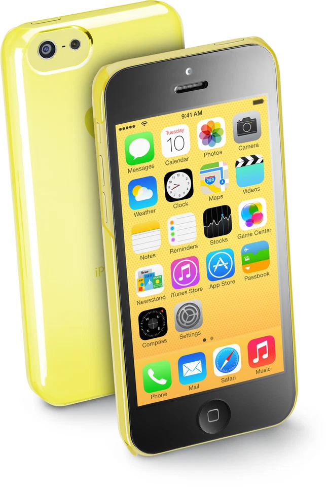 Cellularline BOOSTIPH5CY Custodia rigida trasparente  per iPhone 5C - Immagine 1 di 1