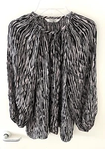 Tucker Seidenbluse Animal Print Größe S/M - Bild 1 von 6