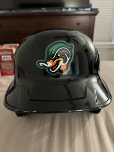 Down East Wood Ducks Full sized Batting Helmet Team Issued MILB Texas Rangers - Picture 1 of 4