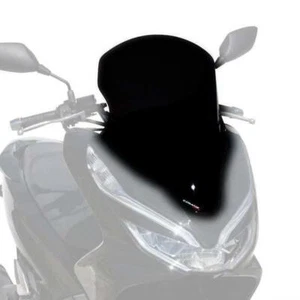 Deflector De Parabrisas Alto Ermax Negro Honda PCX 125 2018 - 2020 - Imagen 1 de 2