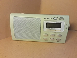 Sony ICF-M410L 3 Band Radio FM MW LW Working Portable Digital Beige - Picture 1 of 11