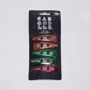 Vintage Goody Caboodles 90er Jelly beschichtete Haar Druckknöpfe Haarspangen Accessoire-Neu - Bild 1 von 3