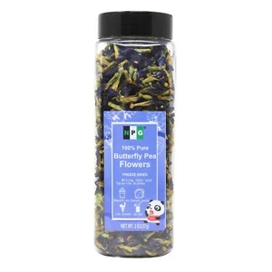 NPG Dried Blue Butterfly Pea Flower Tea 2 Oz, 100% Pure for Detox Tea, Coloring - Picture 1 of 6