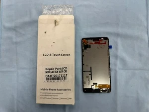 Nokia Lumia 640 Display Module LCD Touchscreen Glass Screen + Frame Genuine - Picture 1 of 2