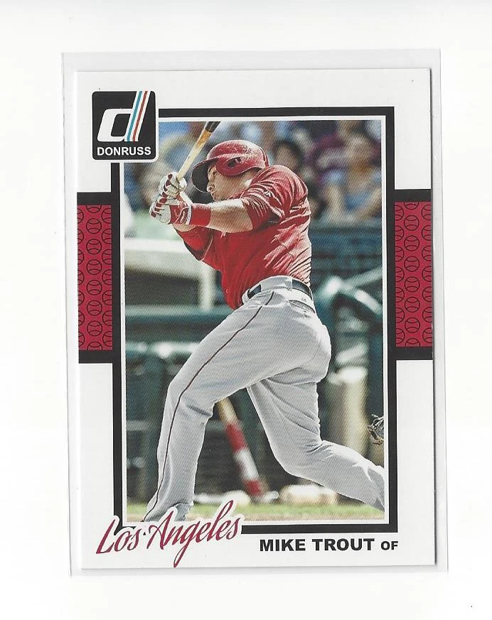 2014 Donruss #301 Mike Trout Angels - Image 1 of 1