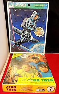 Vintage Star Trek Frame Tray Jigsaw Puzzle, 1979 + Jigsaw Box Only, 1976.