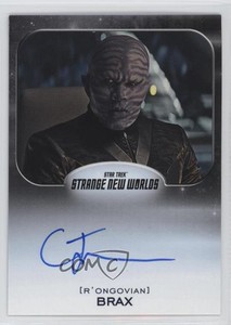 2023 Star Trek Strange New Worlds Season 1 Aliens Carlisle J Williams Auto 0fr5