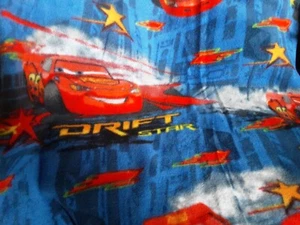 Handmade Cars Drift Star Tied Fleece Blanket 51 L X 55 W Multicolor One Layer - Picture 1 of 2