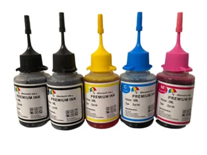 Ink Refill for Canon PG-275XL CL-276XL Black and Tri-color TR4720 TS3520 5x30ml - Picture 1 of 4