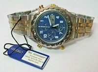 RARE SEIKO 7T32-7D30 SDWS65P1 ALARM CHRONOGRAPH WATCH UNWORN OLD STOCK BOX TAG