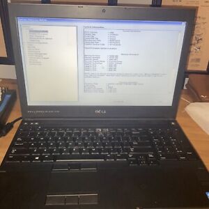 Dell Precision M4700 As Is Turns On No Hard Drive Charger With Docking Station H