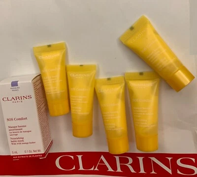 CLARINS SOS Comfort Face Mask 25ml = 5ml x 5 - Image 1 of 4