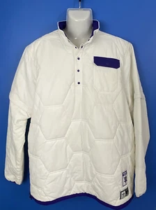 Adidas Skateboarding X Hardies pull over jumper white purple Men’s large - Picture 1 of 12