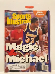 SPORTS ILLUSTRATED JUNE 10, 1991 MAGIC & MICHAEL NBA FINALS - Picture 1 of 3
