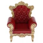 Bjd Dollhouse Sofa Chair Furniture Decor Accessories 1/12 Scale Bjd Sofa In Red